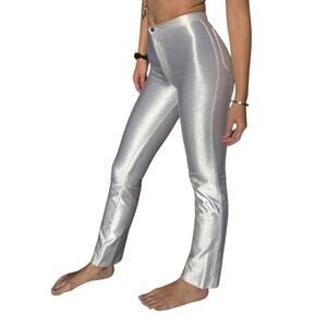 Vintage 1970s White Spandex Disco Pants XS – Bojeangles Skin Ease Le Gambi Style